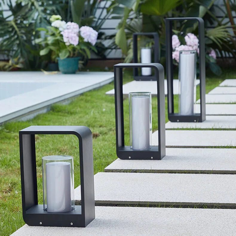Square garden lamp outdoor LED waterproof lighting