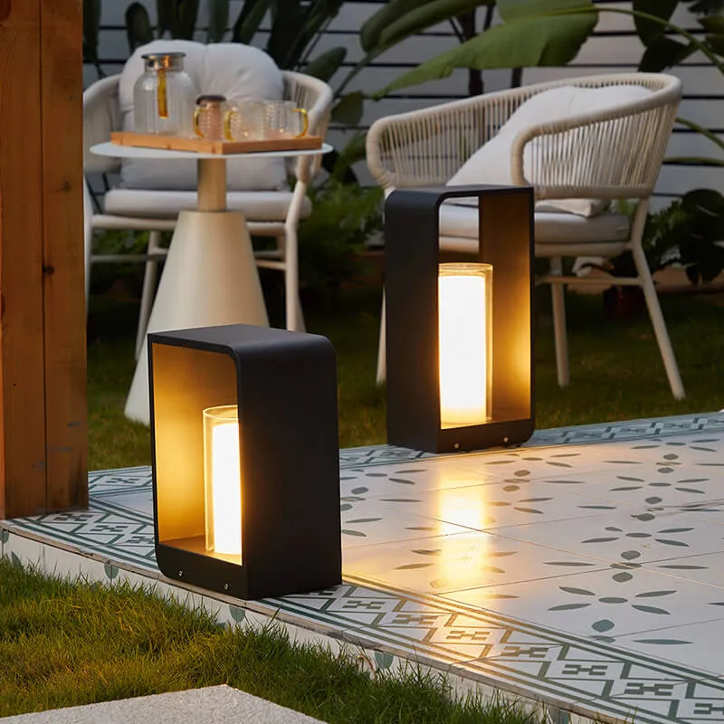 Square garden lamp outdoor LED waterproof lighting