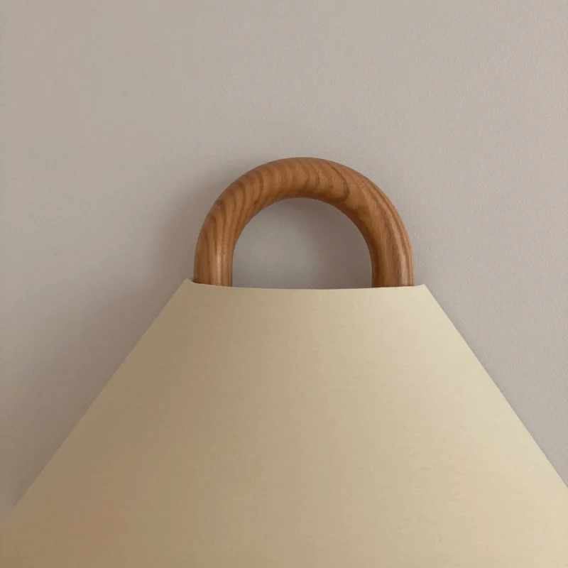 Semi-circular pleated wall sconce modern wall lamp