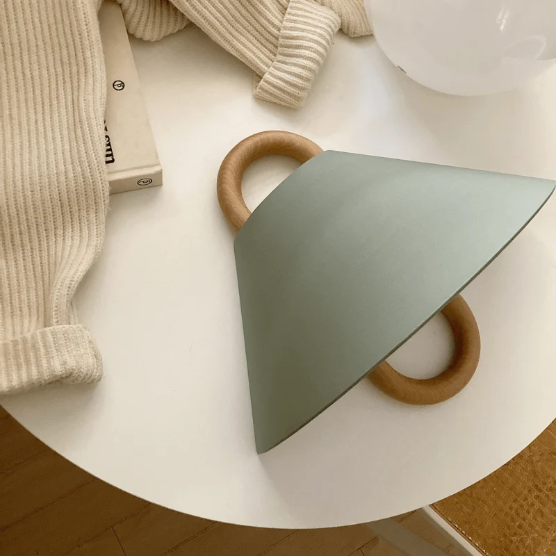 Semi-circular pleated wall sconce modern wall lamp
