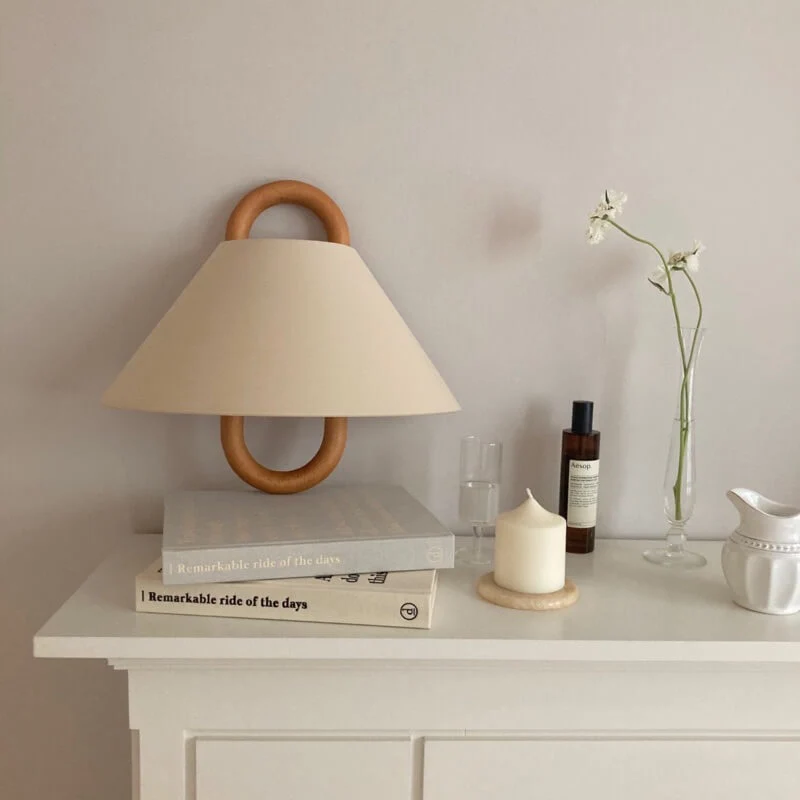 Semi-circular pleated wall sconce modern wall lamp