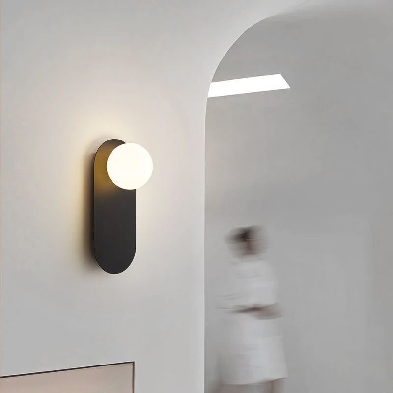 Modern Ring Wall Sconce Single-Point Indoor Lamp