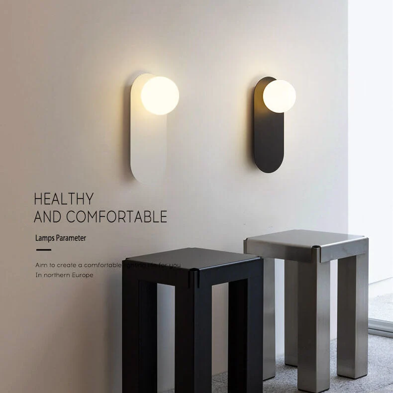 Modern Ring Wall Sconce Single-Point Indoor Lamp