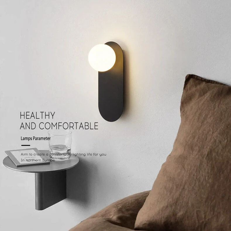 Modern Ring Wall Sconce Single-Point Indoor Lamp
