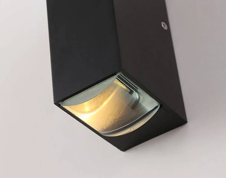 LED wall lamp outdoor lighting waterproof modern rectangular