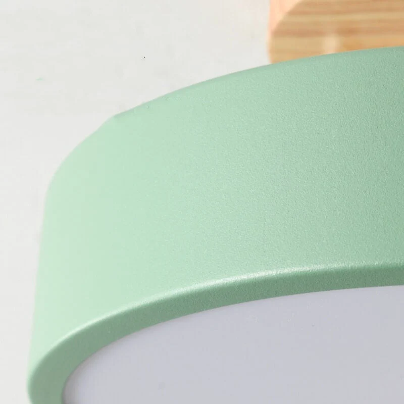 Recessed Scandinavian LED ceiling lamp for interiors