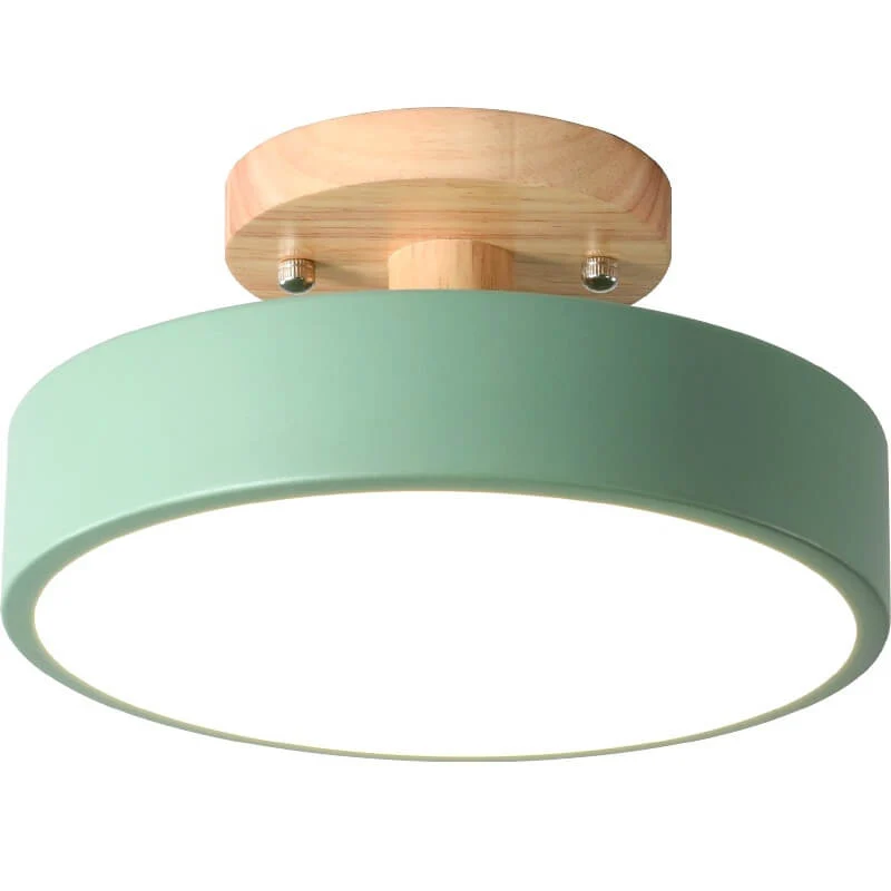 Recessed Scandinavian LED ceiling lamp for interiors