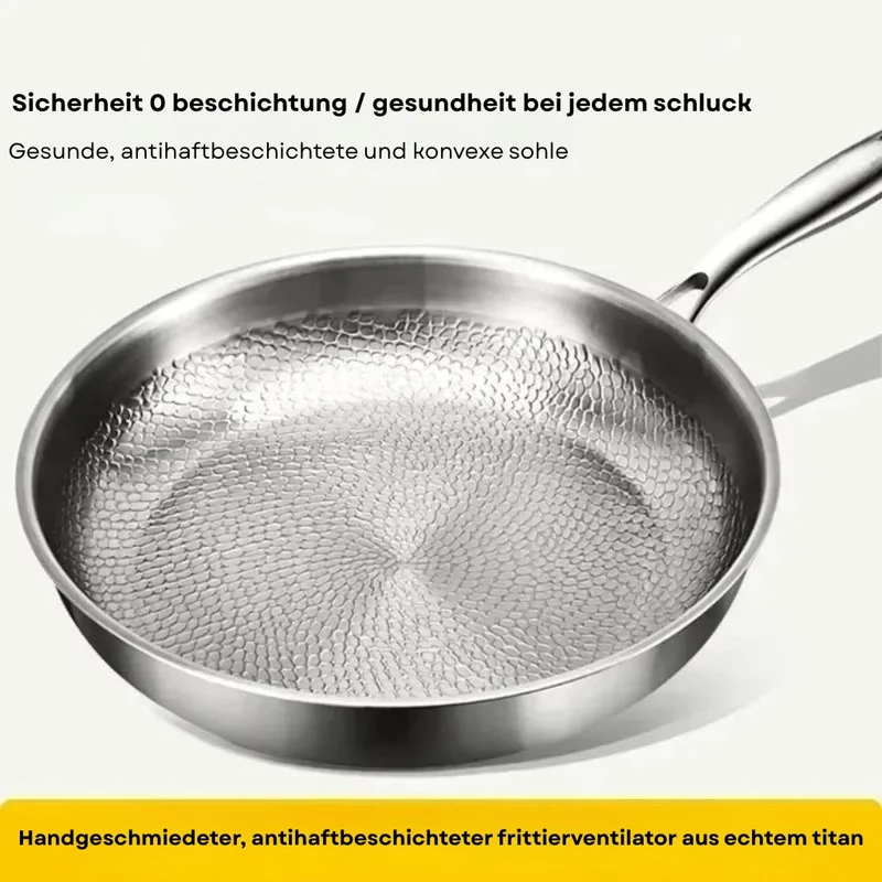 Easy-to-Clean Frying Pan Induction Base Non-Stick