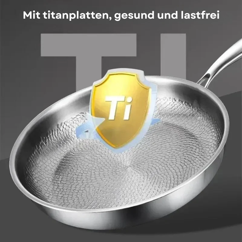 Easy-to-Clean Frying Pan Induction Base Non-Stick