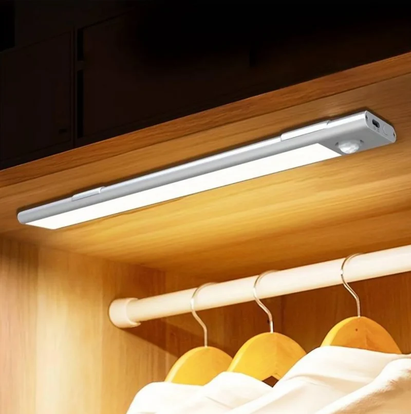 Wireless LED wall lamp Rechargeable light with motion sensor