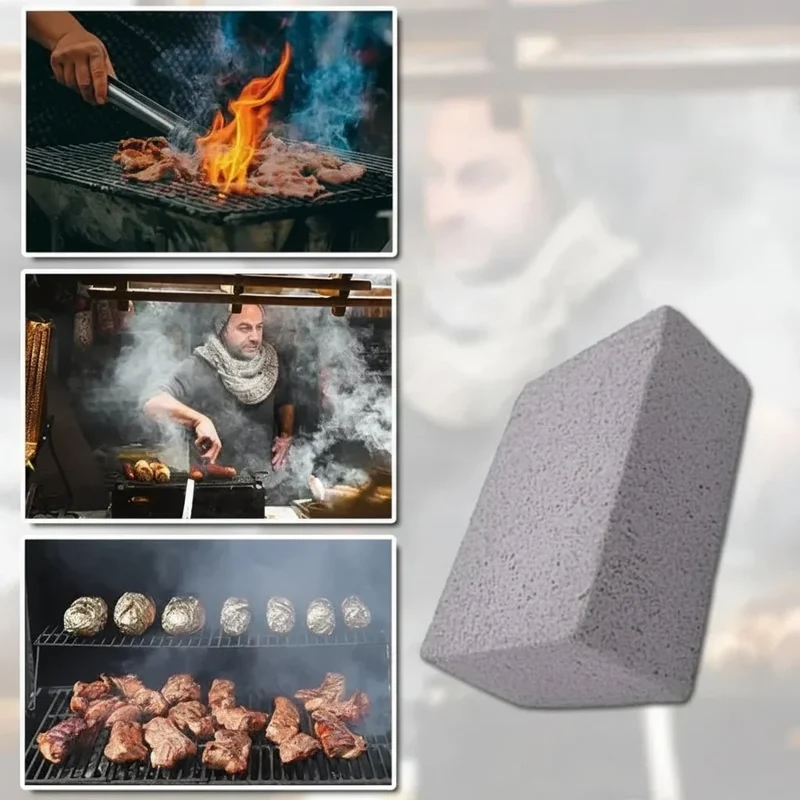 Grillreinigingsstenen – Pimpsteen blokken (10 stuks) voor snelle BBQ- en roosterreiniging