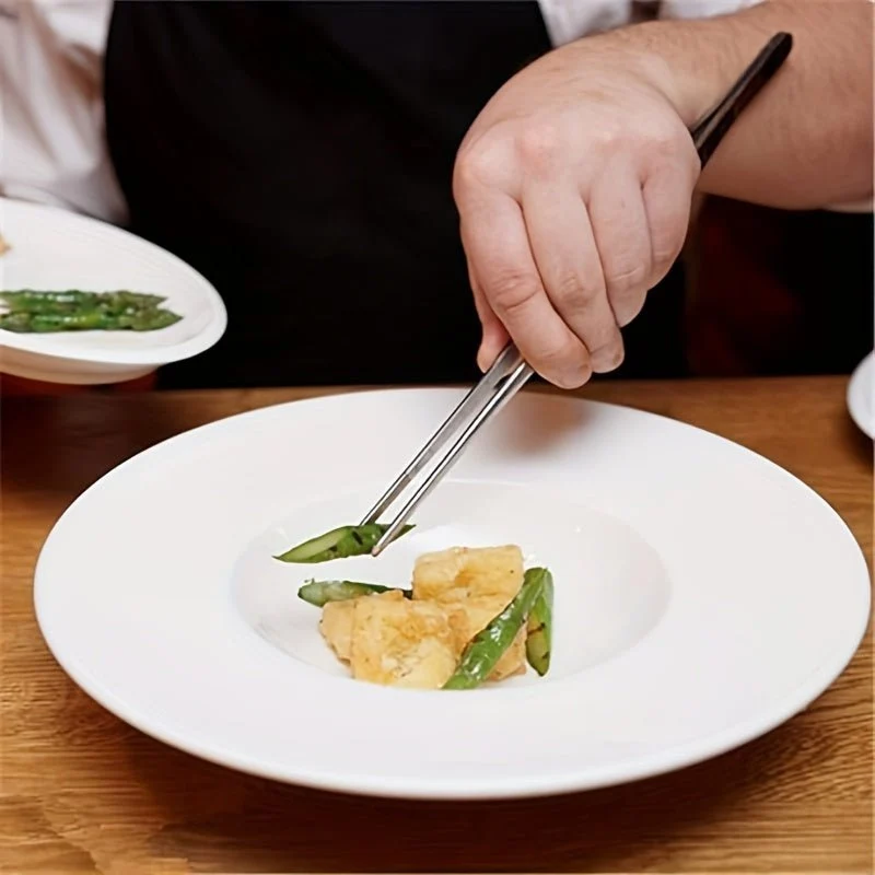 Keukentang RVS – Multifunctionele Precisietang 25 cm voor Koken, Serveren & Grillen