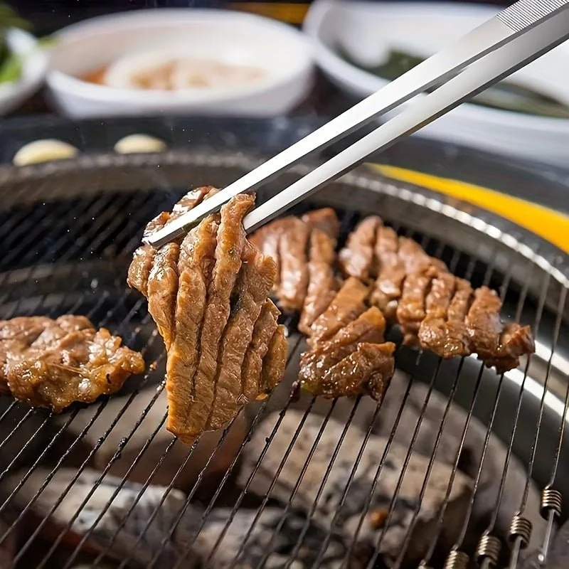 Keukentang RVS – Multifunctionele Precisietang 25 cm voor Koken, Serveren & Grillen