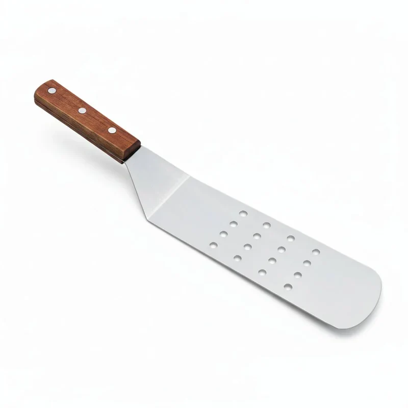 BBQ Spatel – RVS Grillspatel met Stevige Greep voor Bakken en Omdraaien