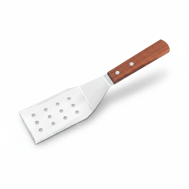 BBQ Spatel – RVS Grillspatel met Stevige Greep voor Bakken en Omdraaien
