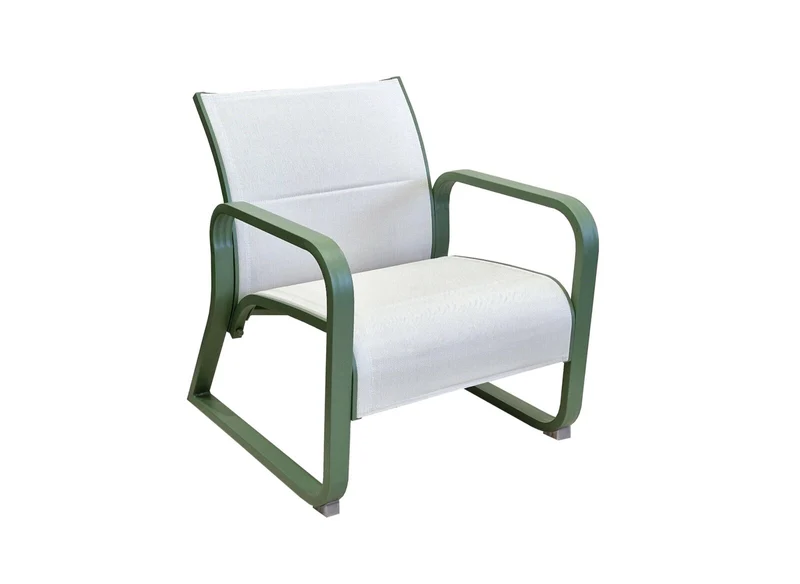 Salotto da Esterno Quenza Verde/Crema 4 pz
