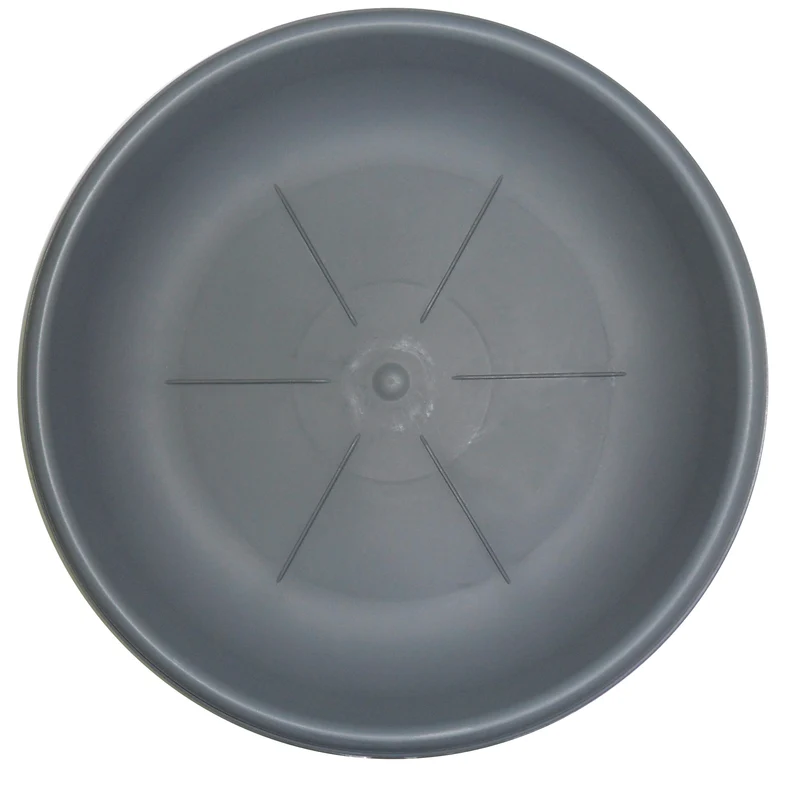 Sottovaso Bama In Resina Grigio 26cm