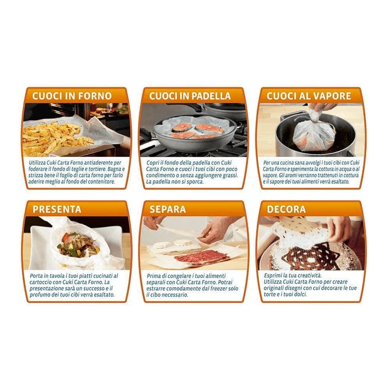 Carta Forno 23 Metri Cuki