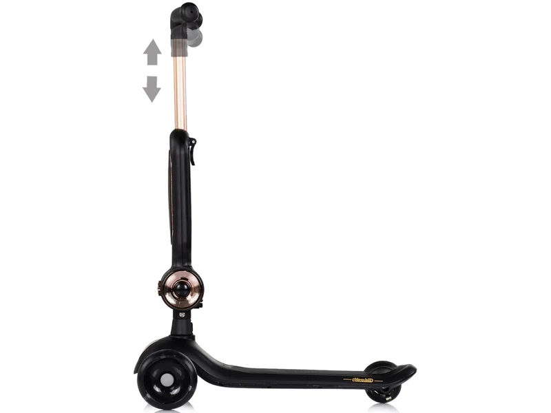 Scooter monopattino con sedile Bloomi di colore nero