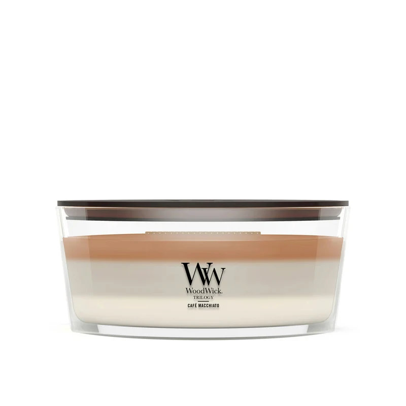 Candela Ellipse Trilogy Café Macchiato 453g Woodwick