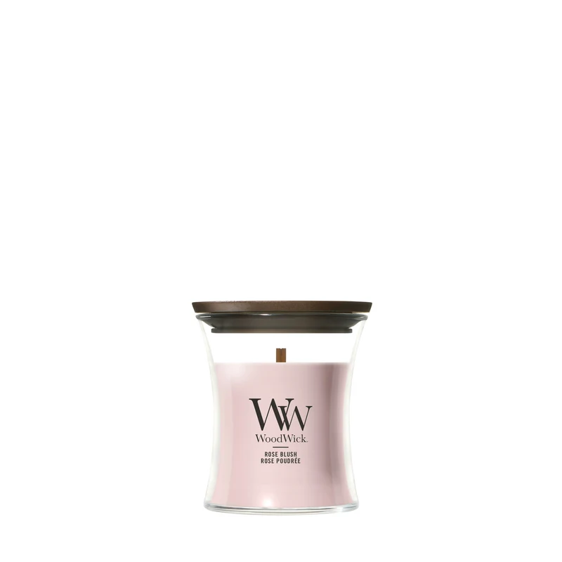 Mini Candela Clessidra Rose Blush 85g Rosa WoodWick