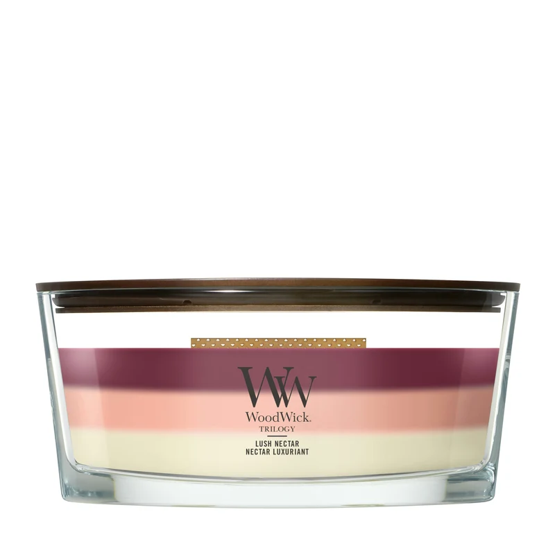 Candela Ellipse Trilogy Lush Nectar 453g WoodWick
