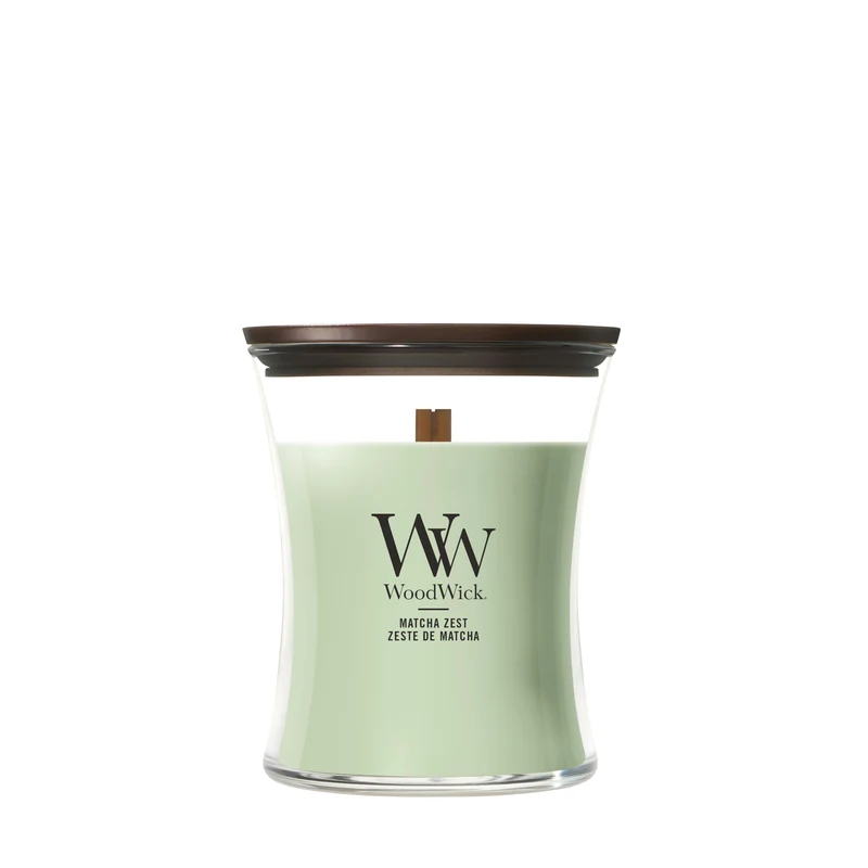 Candela Matcha Zest 275g Verde WoodWick