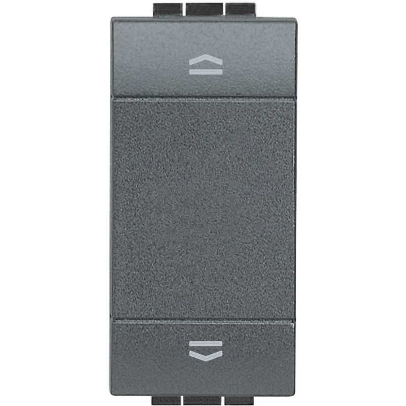 Commutatore a Doppio Tasto 1-0-2 16A Bticino Living Light Antracite – L4027N