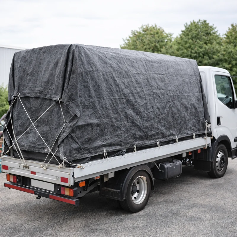 Telo Copritutto in HDPE 3x4 mt Resistente Occhielli Alluminio Alta Densità 90gr/mq