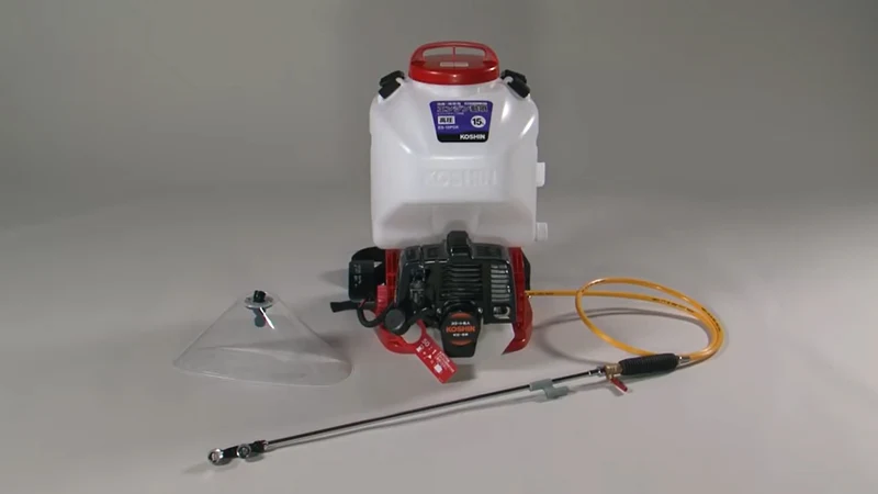 KOSHIN Backpack Type Engine Powered Sprayer ES-15PDX 15L
