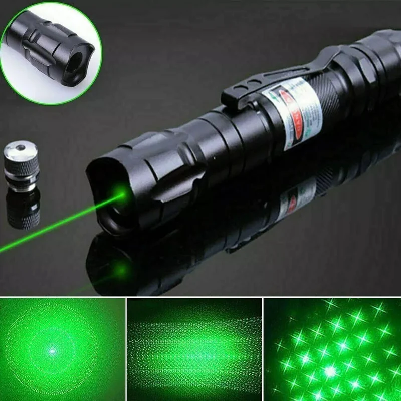 Laser pointer with charging Precise long-range tool