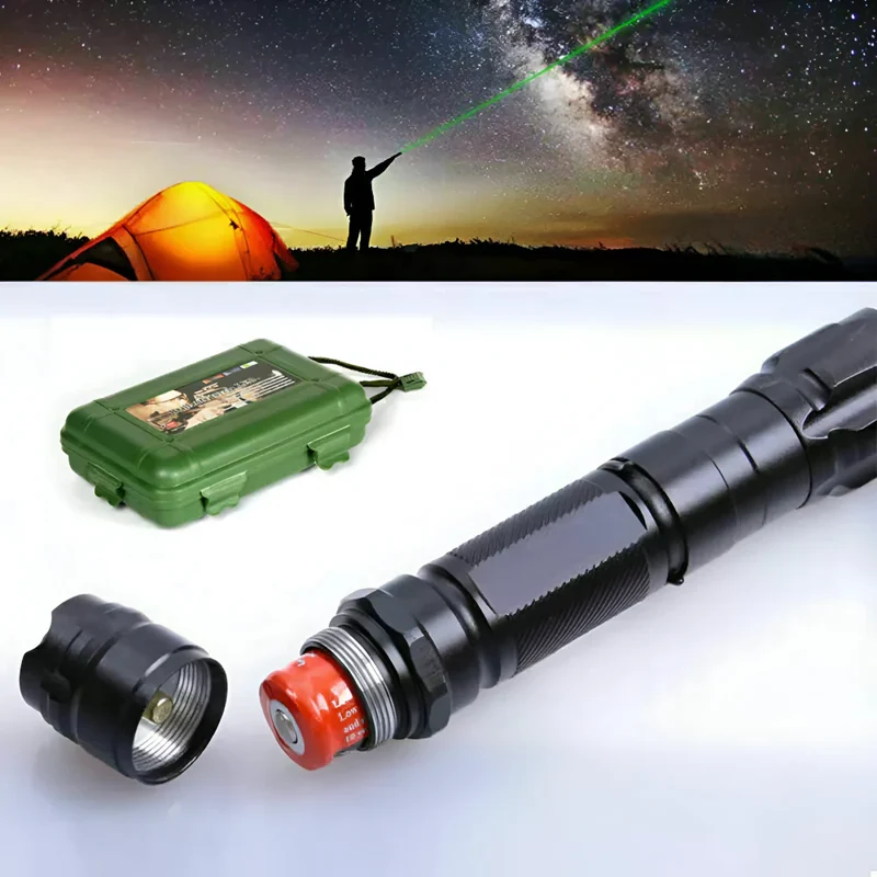 Laser pointer with charging Precise long-range tool