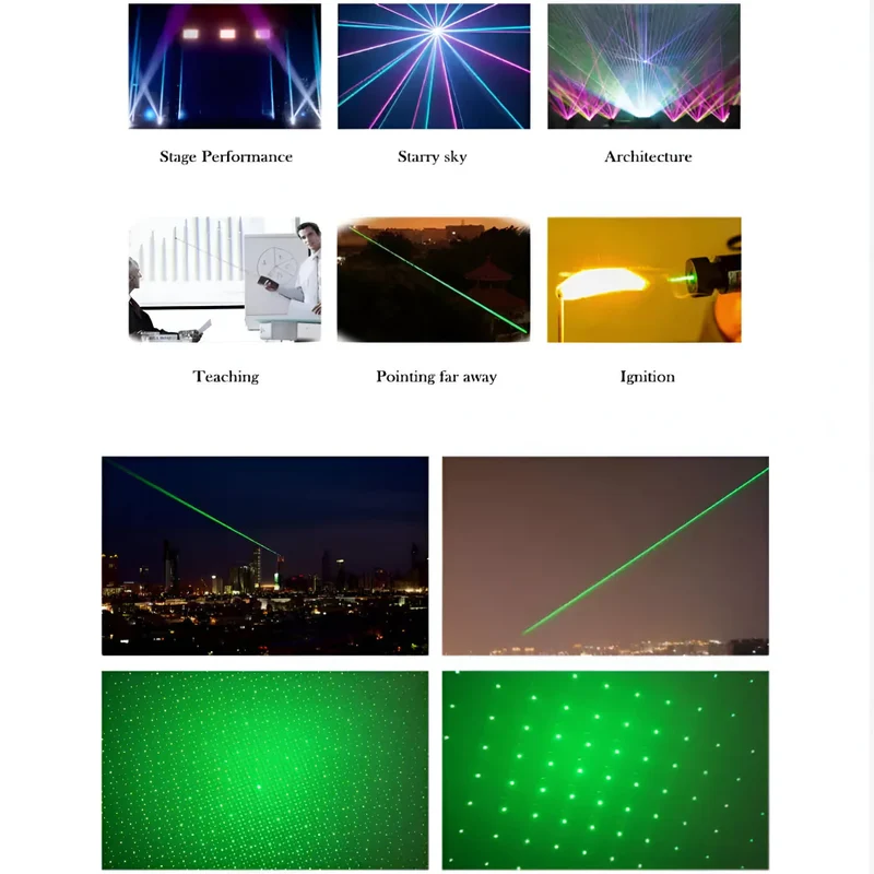 Laser pointer with charging Precise long-range tool