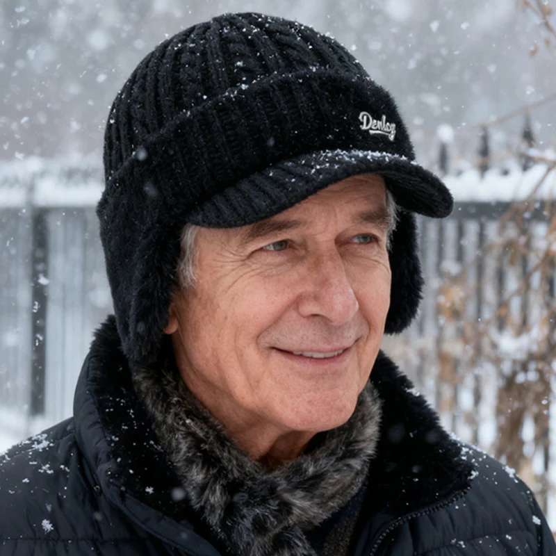 Unisex Winter Hat Trapper Hat with Ear Flaps