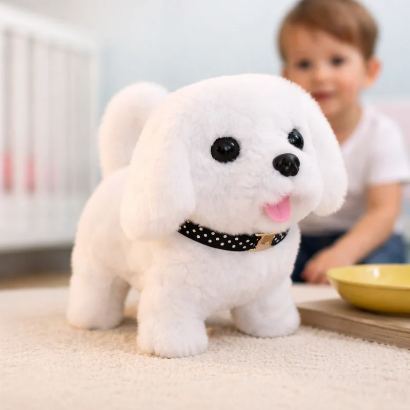 Walking Toy Dog for Kids Interactive Puppy with Sounds