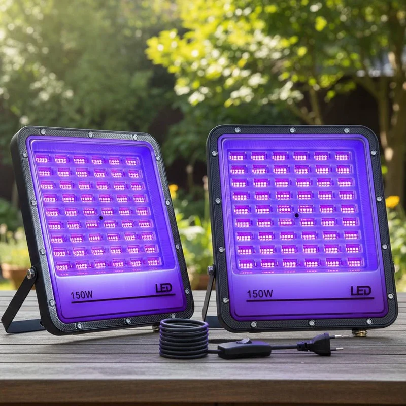 UV Schijnwerper – LED blacklight met 395 nm licht en krachtige lichteffecten