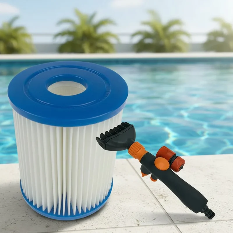 Filterreiniger – Handige Reinigingstool voor Zwembad- en Spafilters