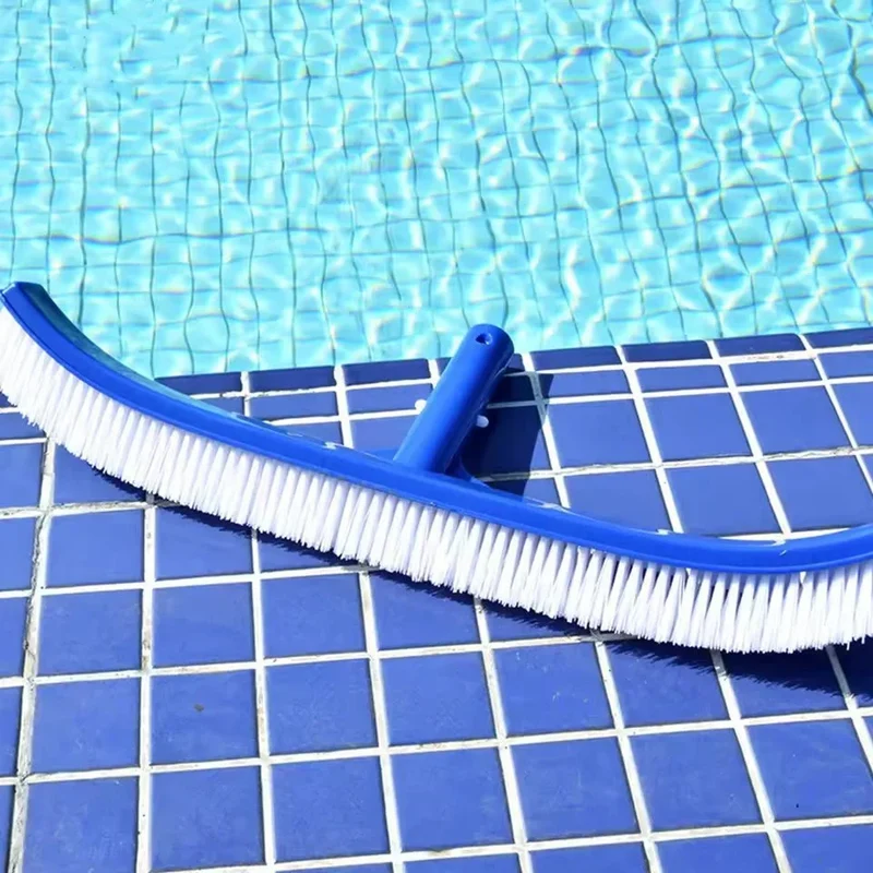 Zwembadborstel – Brede reinigingsborstel voor bodem, wanden en waterlijn