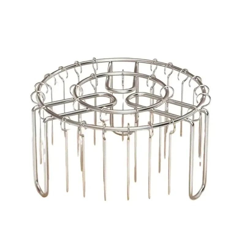 Spiezenrek – RVS grillhouder voor gelijkmatig grillen met spieshouder