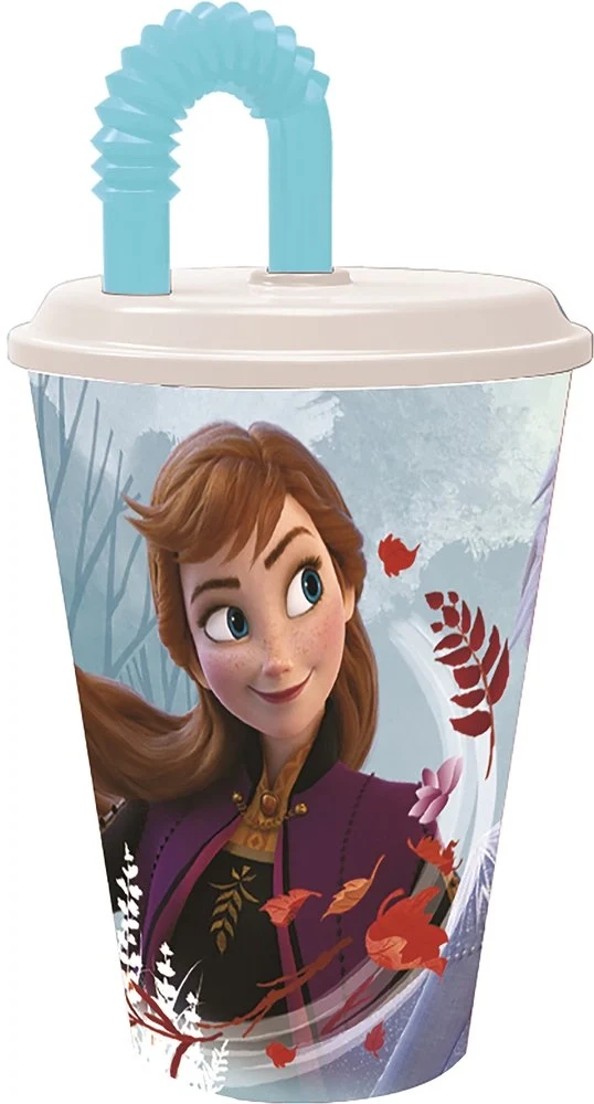 STOR Bicchiere Bambine in plastica Disney Frozen da 430 ml senza BPA lavabile