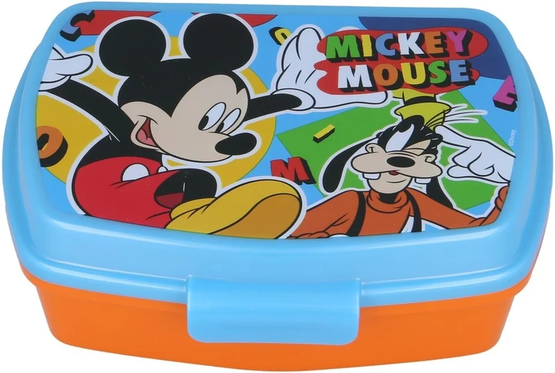 STOR Disney Mickey Mouse Sandwich Box per bambini Accessorio Originale Auto
