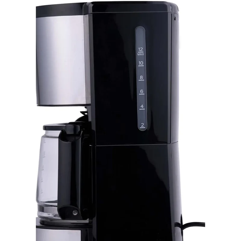 Macchina da Caffè con Filtro Caffettiera 1000 W Caraffa da 1,5 Litri 12 Tazzine