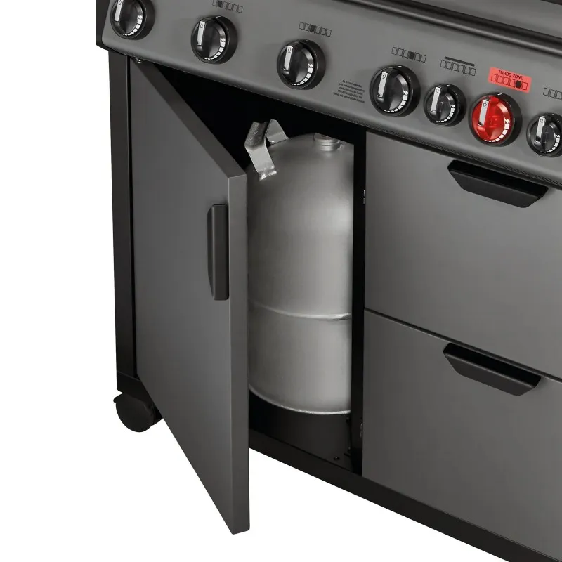 Barbecue a Gas Hyde 6 Sykr Turbo Enders Copertura Omaggio