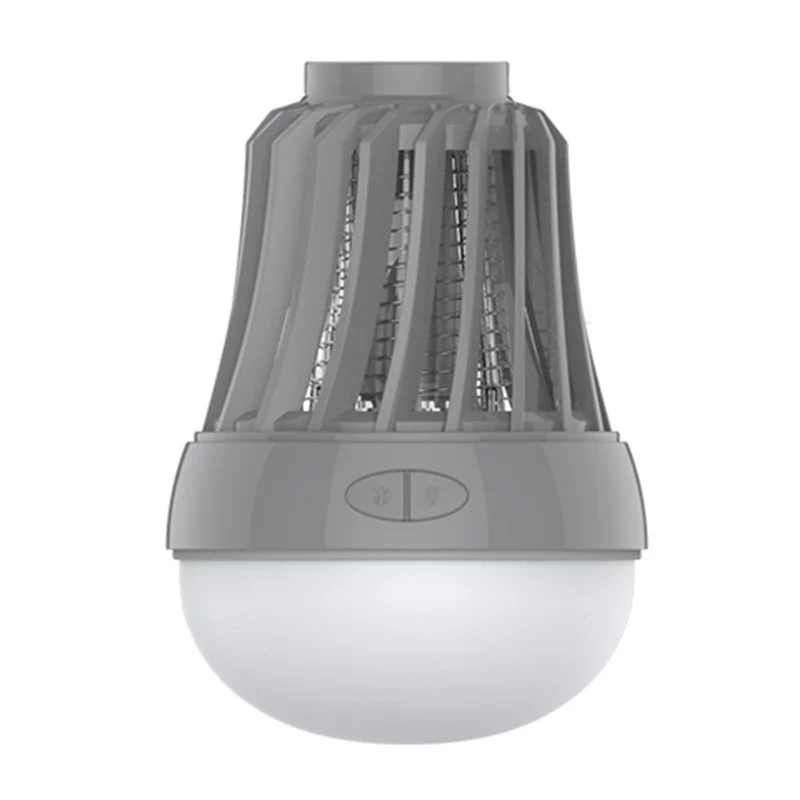 Zanzariera Elettrica Torcia Lampada LED da Campeggio Anti Zanzare Batteria AAA