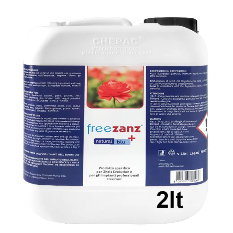 Freezanz Natural Blu+ Concentrato Lt.2 Zhalt Evolution e Zhalt Evolution Connect