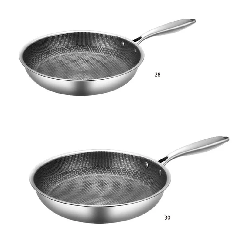 Reliable and durable non-stick steel frying pan