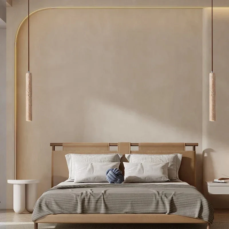 Decorative Wabi-Sabi style LED chandelier for modern interiors