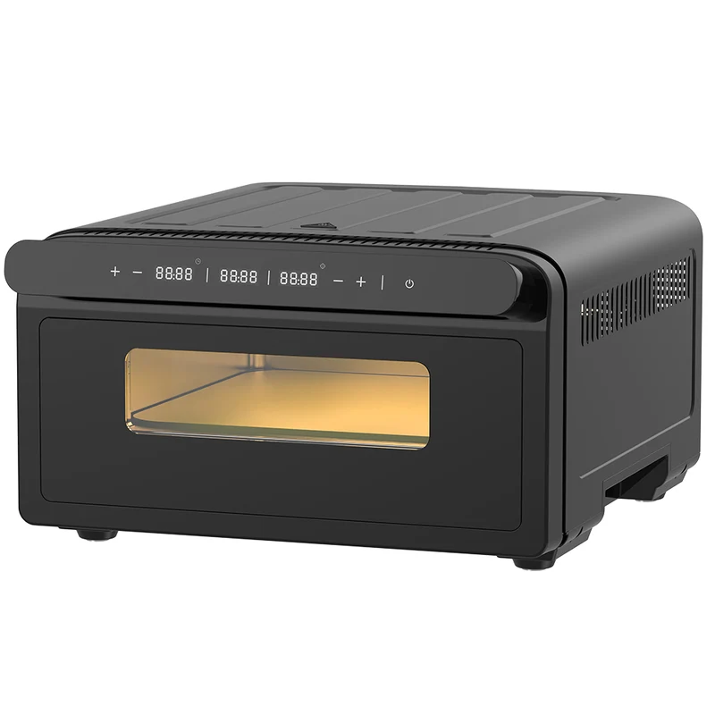 Pizza Maker Forno Elettrico Pizze 2200W Temperatura 150-430° Cottura Uniforme