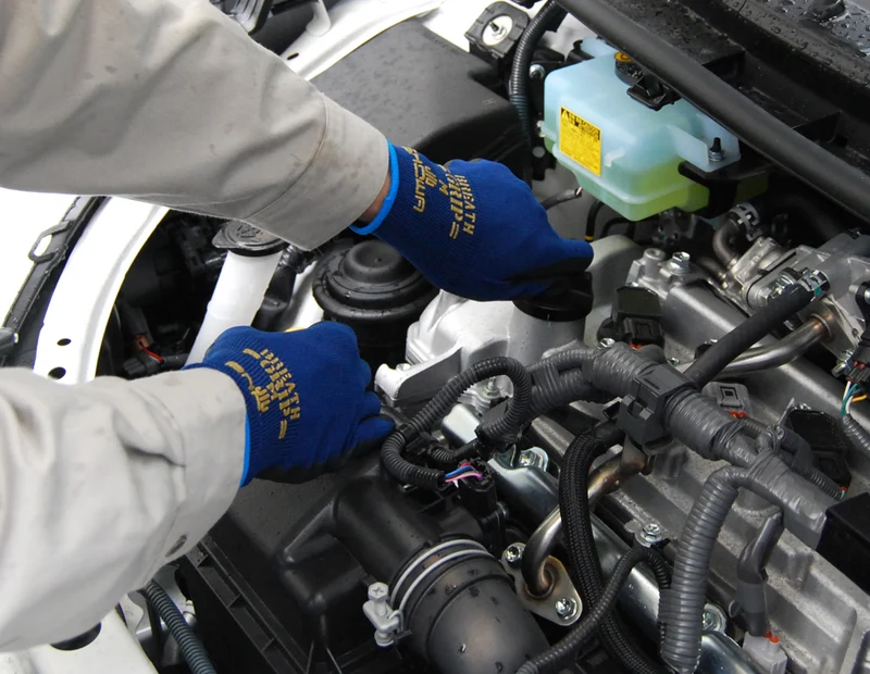 SHOWA 380R Breathable Grip Glove (10 pairs set)