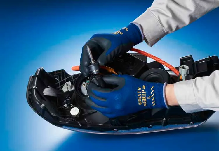 SHOWA 380R Breathable Grip Glove (10 pairs set)